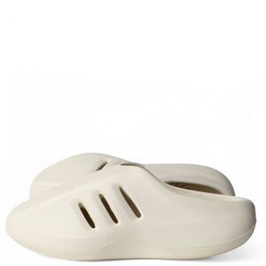 Adidas Adilette Clogs, Ivory / Off White, Men's US Size 9